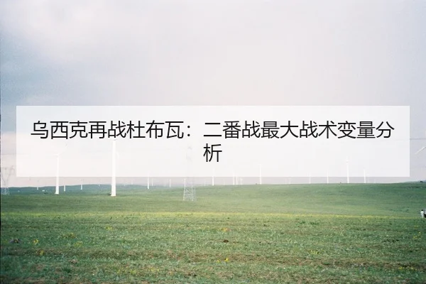 乌西克再战杜布瓦：二番战最大战术变量分析