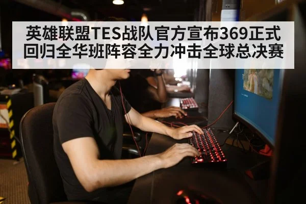 gamer playing computer